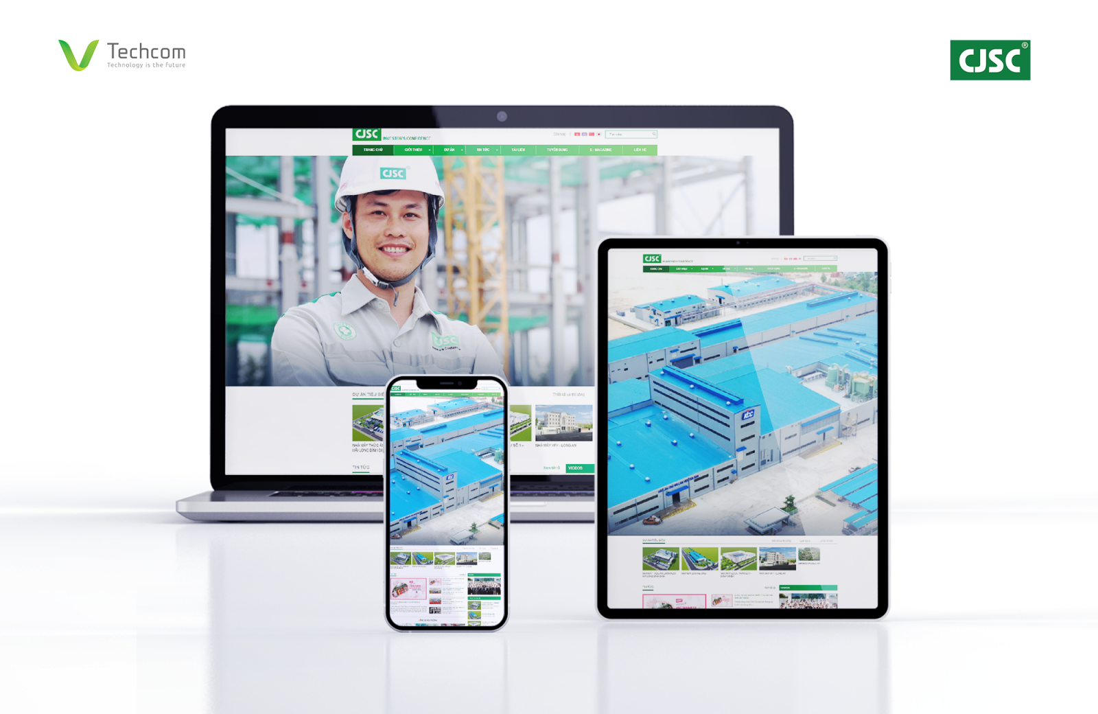 Website design to introduce capabilities for CJSC Company